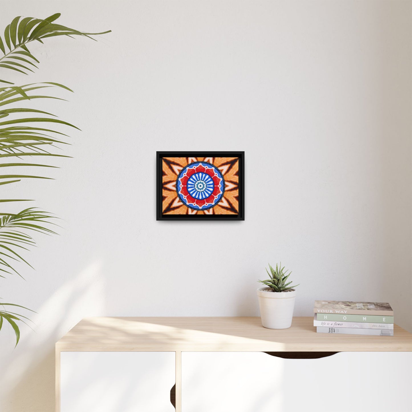 KABBA Matte Canvas, Black Frame