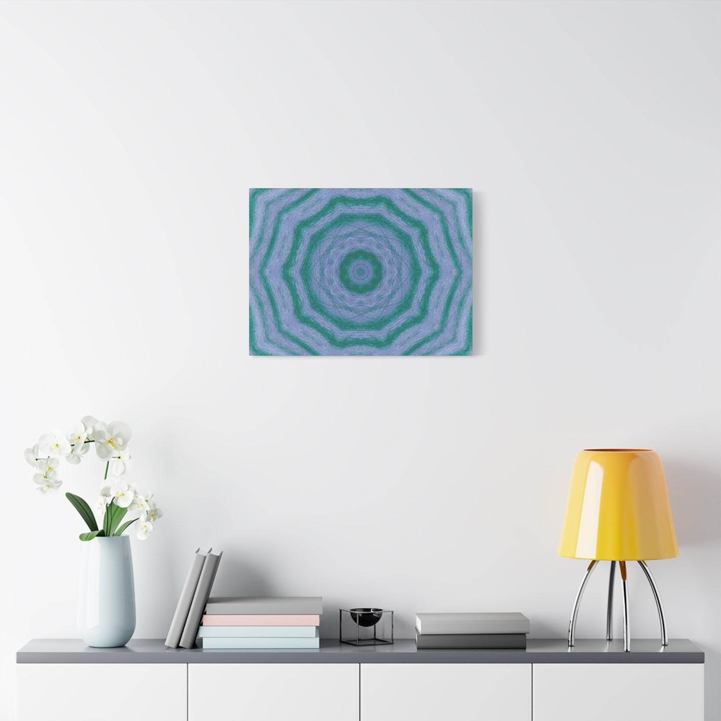 "GR33N3RY" Canvas Art Print - Stretched Matte 1.25" Gallery Wrap