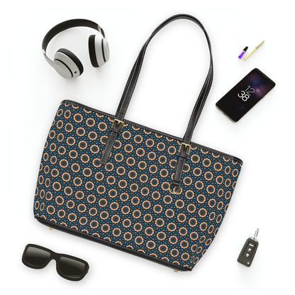 BLKSUN Cymatic Aop Pu Leather Shoulder Bag