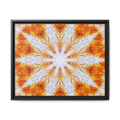 "SOL" Matte Canvas, Black Frame