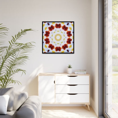 MOSAIC Matte Canvas, Black Frame