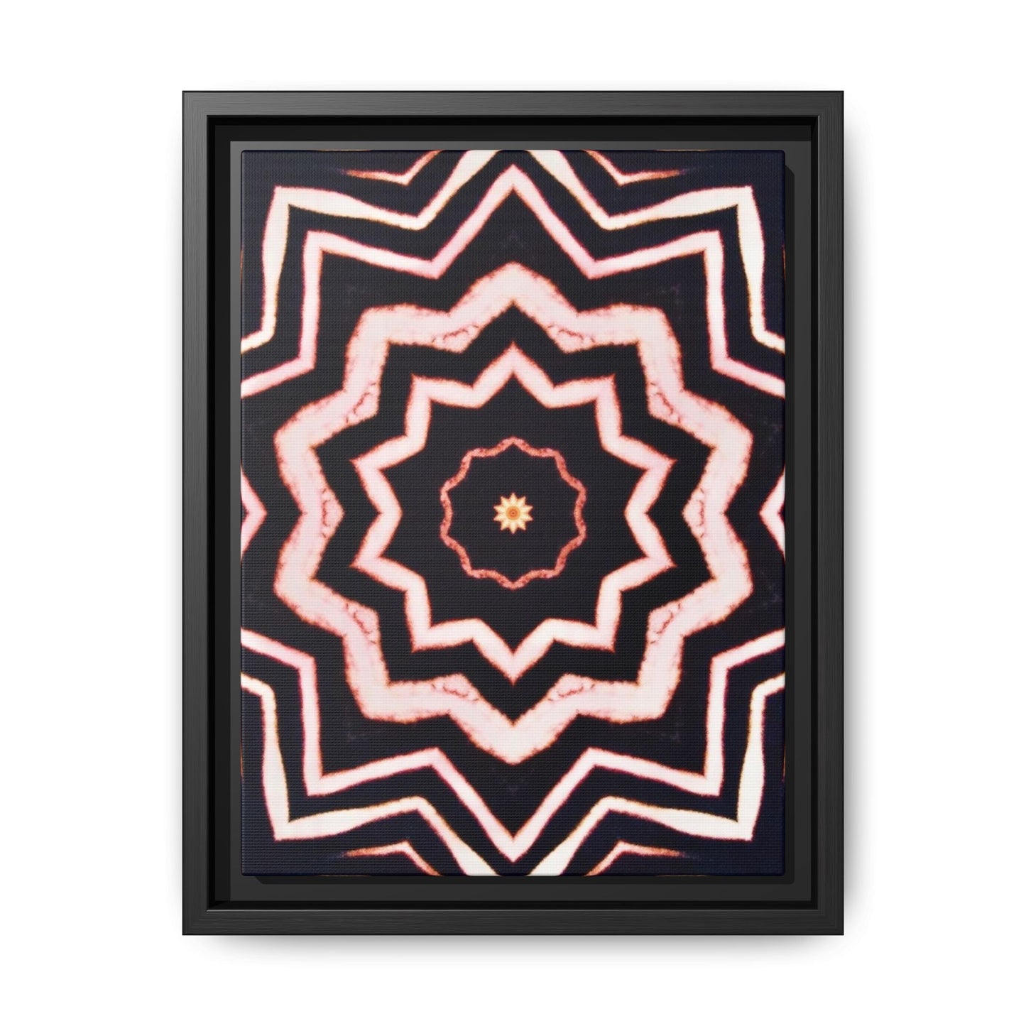 A-BYSS Matte Canvas, Black Frame