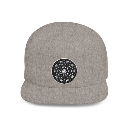 STMPUNK Embroidered Flat Bill Snapback Hat