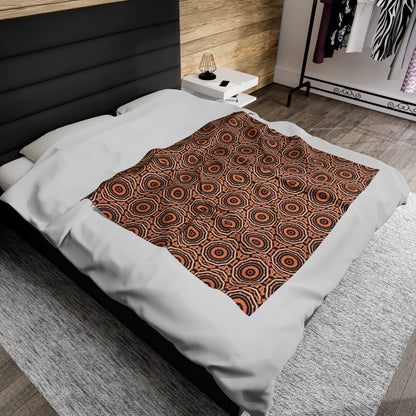 EYECEE Cymatic AOP Velveteen Blanket