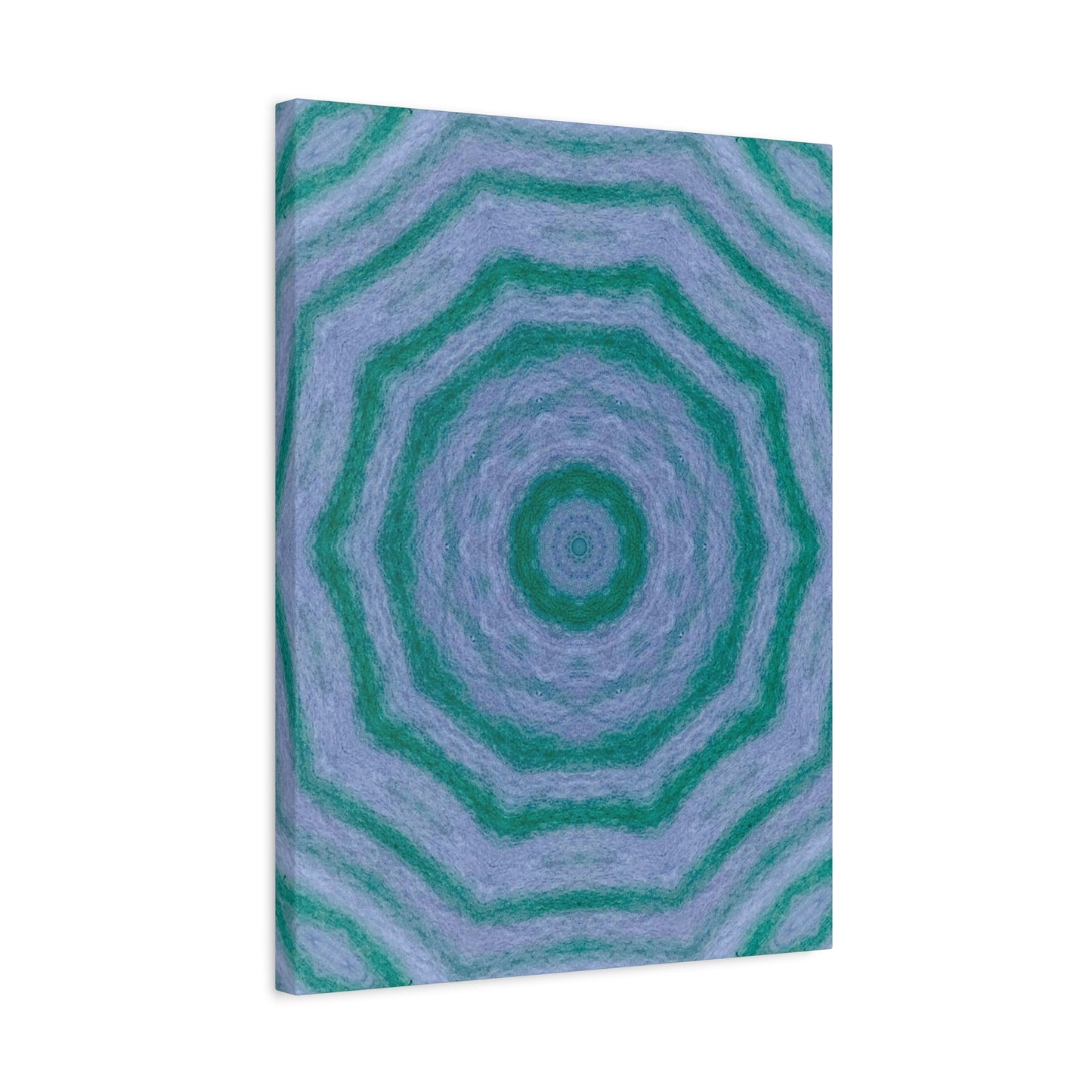 "GR33N3RY" Canvas Art Print - Stretched Matte 1.25" Gallery Wrap