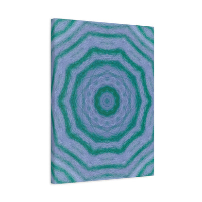 "GR33N3RY" Canvas Art Print - Stretched Matte 1.25" Gallery Wrap