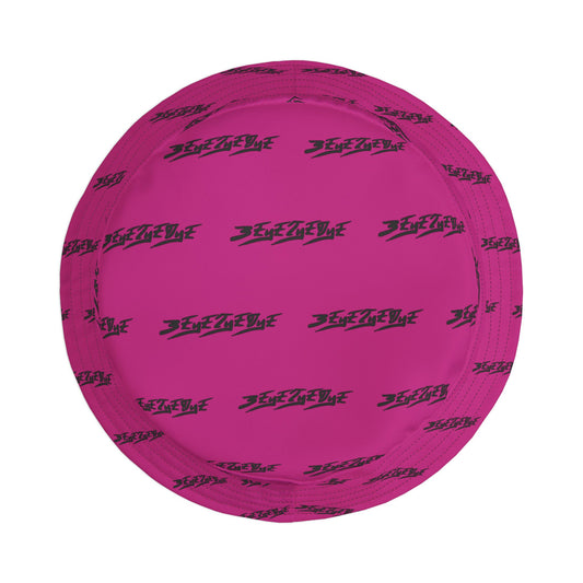 3EyeTyeDye AOP Bucket Hat (Pink)