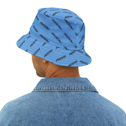 3EyeTyeDye AOP Bucket Hat (Light Blue)