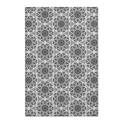 GETA Cymatic Area Rug (Grey) - Modern Home Decor