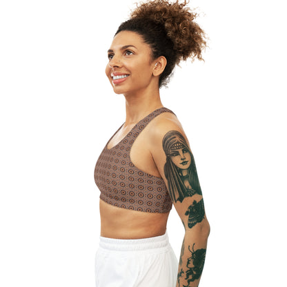 Women's Cymatic AOP Seamless Sports Bra (EYECEE)