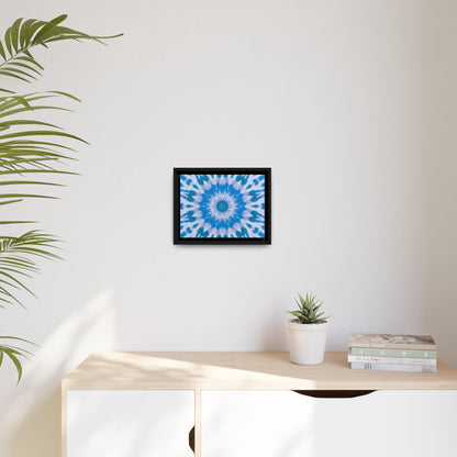 "E-VEIL EYE" Matte Canvas, Black Frame