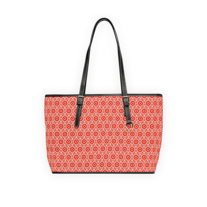 SACRAL Cymatic Aop Pu Leather Shoulder Bag