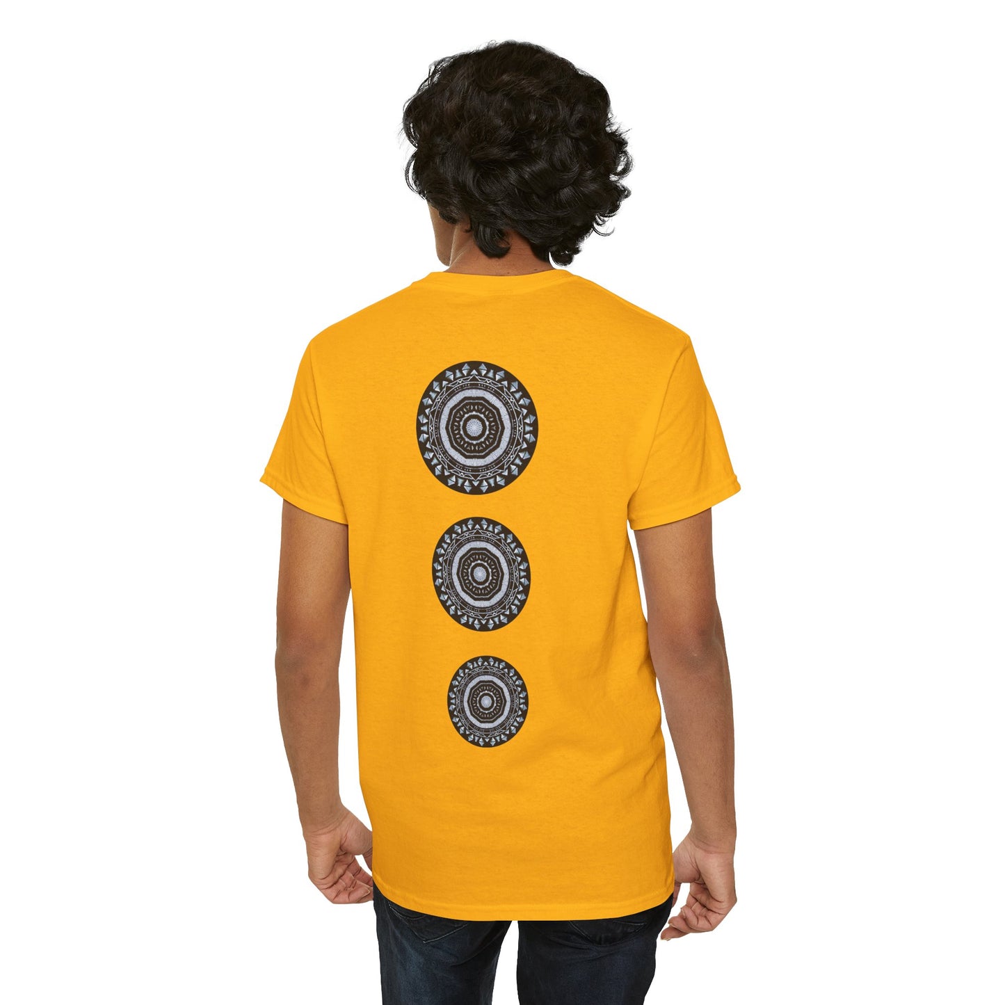 Men's 3ETD Cymatic Print T Shirt (MAYA)