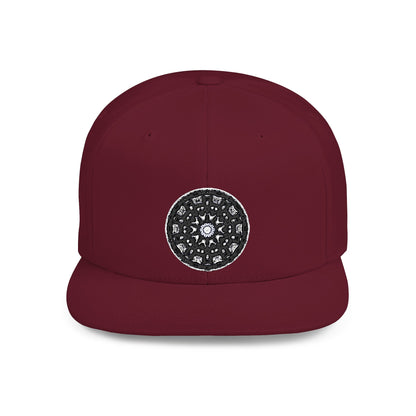 STMPUNK Embroidered Flat Bill Snapback Hat