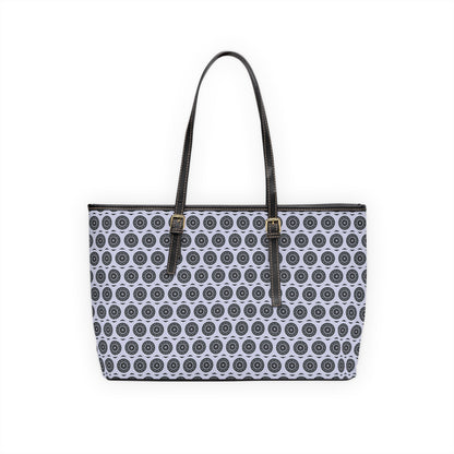 MAYA Cymatic Aop Pu Leather Shoulder Bag