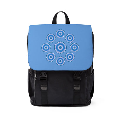 E-VEIL EYE Cymatic Prt Casual Shoulder Backpack