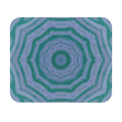 "GR33N3RY" Rectangular Mouse Pad