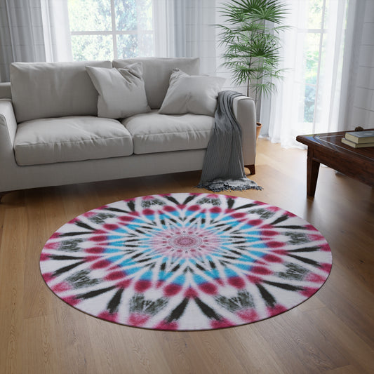 Kaleido47 Cymatic Round Rug (HYP3R)