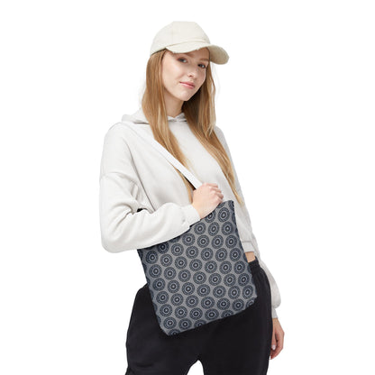 MAYA Cymatic Aop Customisable Tote Bag (Grey)