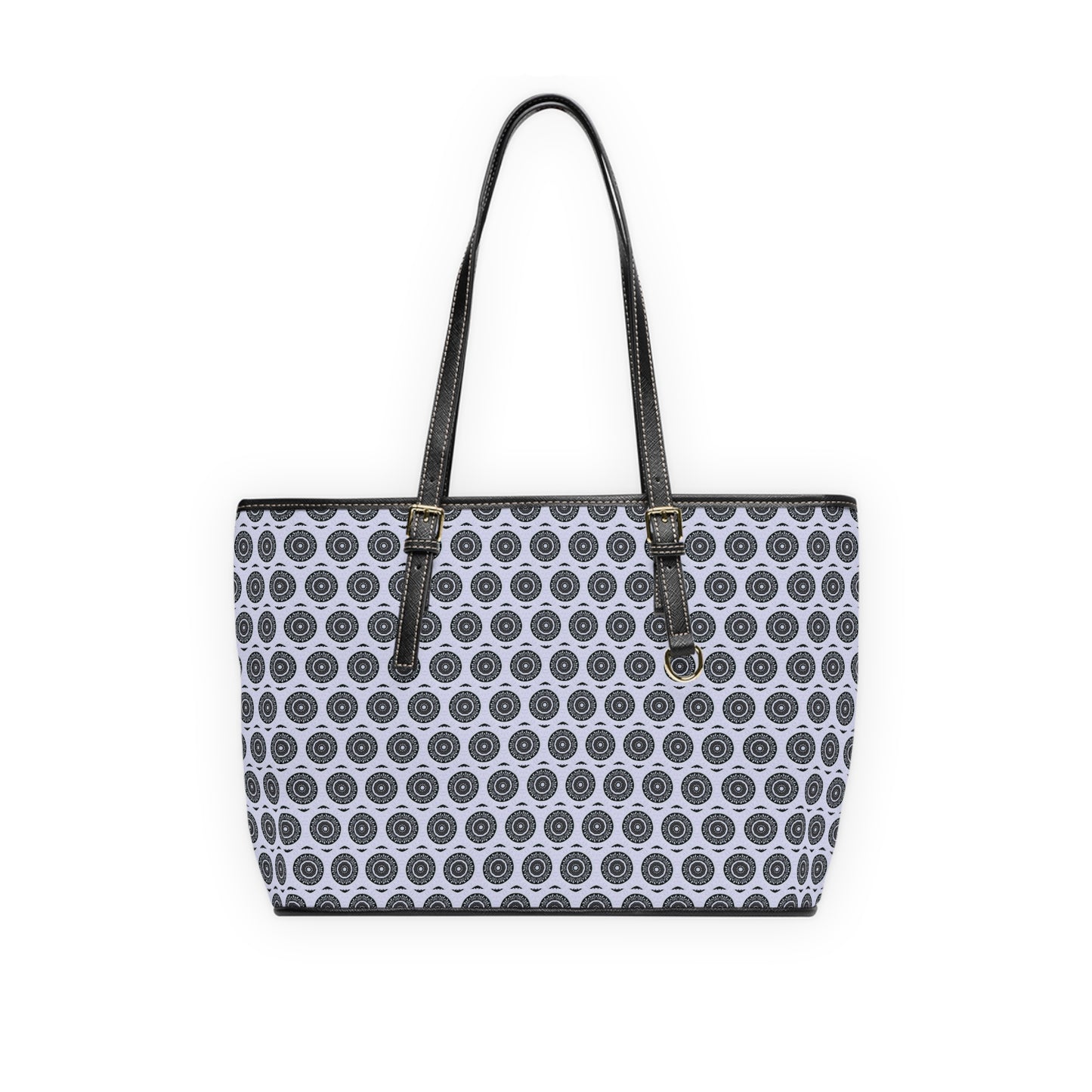 MAYA Cymatic Aop Pu Leather Shoulder Bag