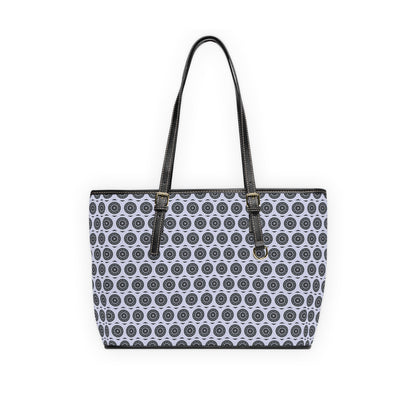 MAYA Cymatic Aop Pu Leather Shoulder Bag