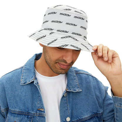 3EyeTyeDye AOP Bucket Hat (White)