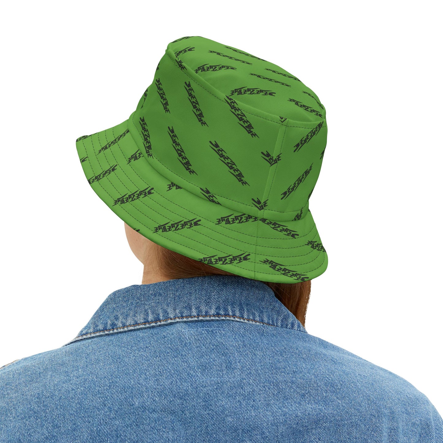 3EyeTyeDye AOP Bucket Hat (Green)