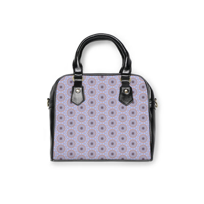 TETRA Cymatic Aop Pu Shoulder Handbag