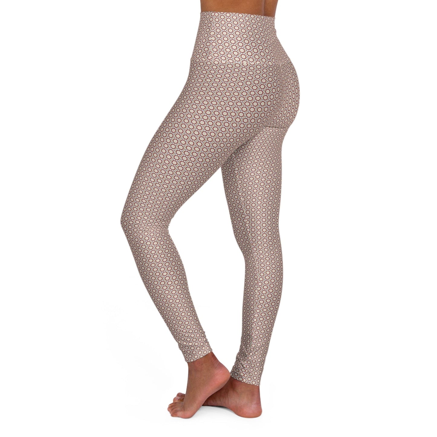 Women's AOP High Waist Leggings (MOSAIC)