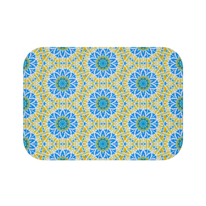 "GETA" Cymatic Print Bath Mat