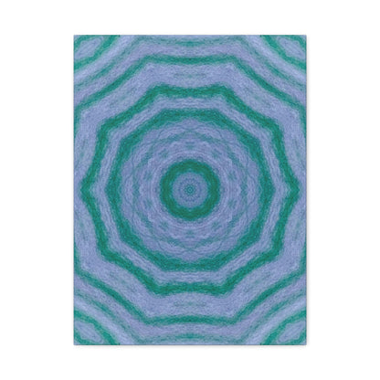 "GR33N3RY" Canvas Art Print - Stretched Matte 1.25" Gallery Wrap