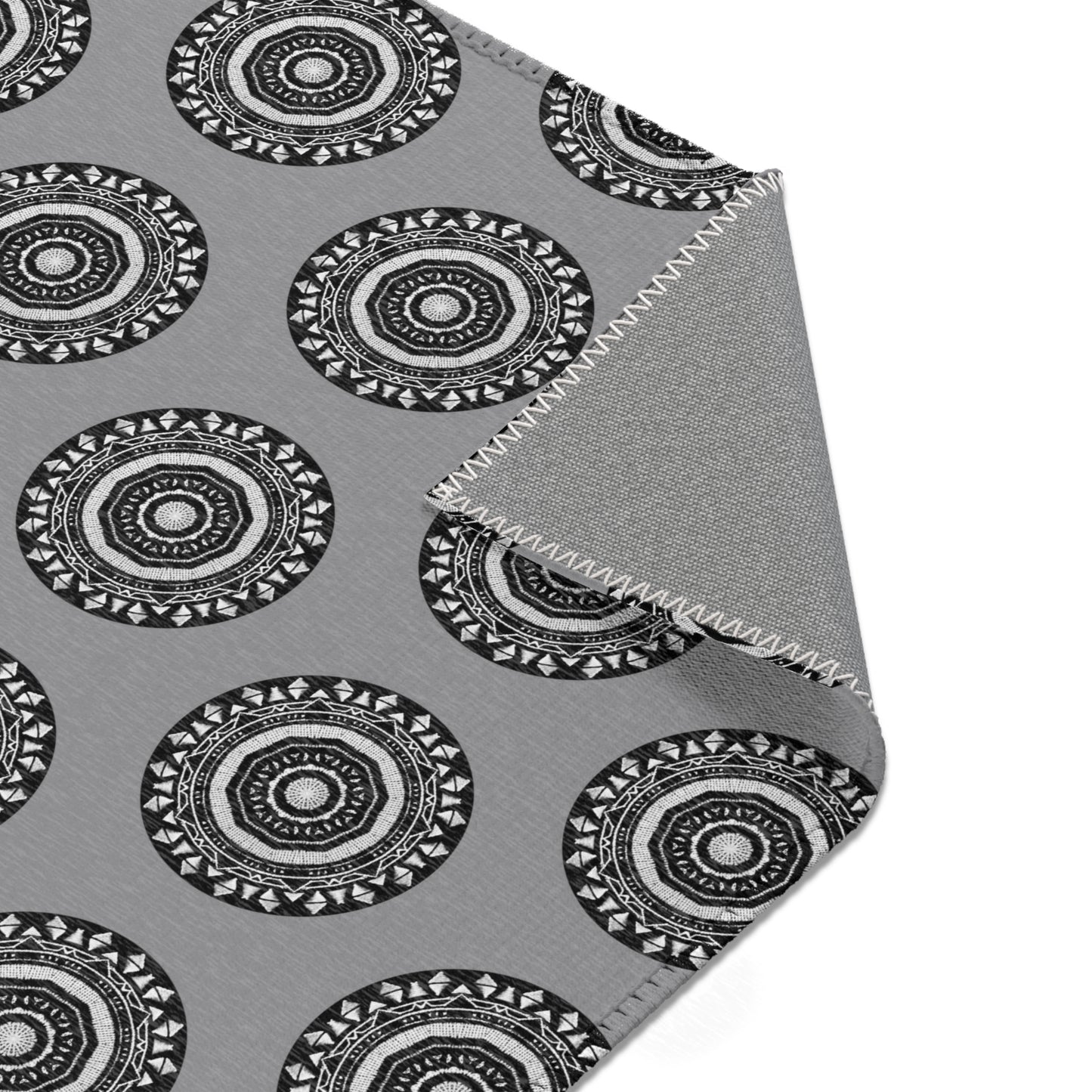 MAYA Cymatic Area Rug (Grey) - Modern Home Decor