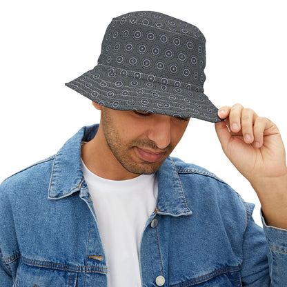 MAYA Cymatic AOP Bucket Hat (Dark Grey)