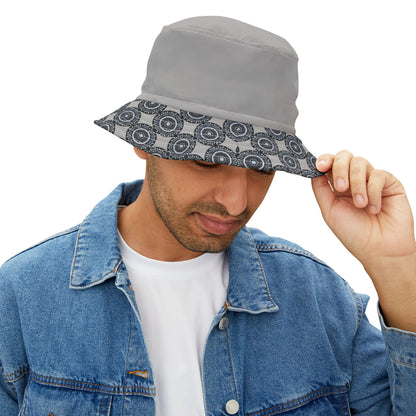 MAYA Cymatic Prt Bucket Hat (Light Grey)