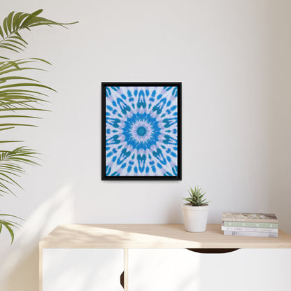 "E-VEIL EYE" Matte Canvas, Black Frame