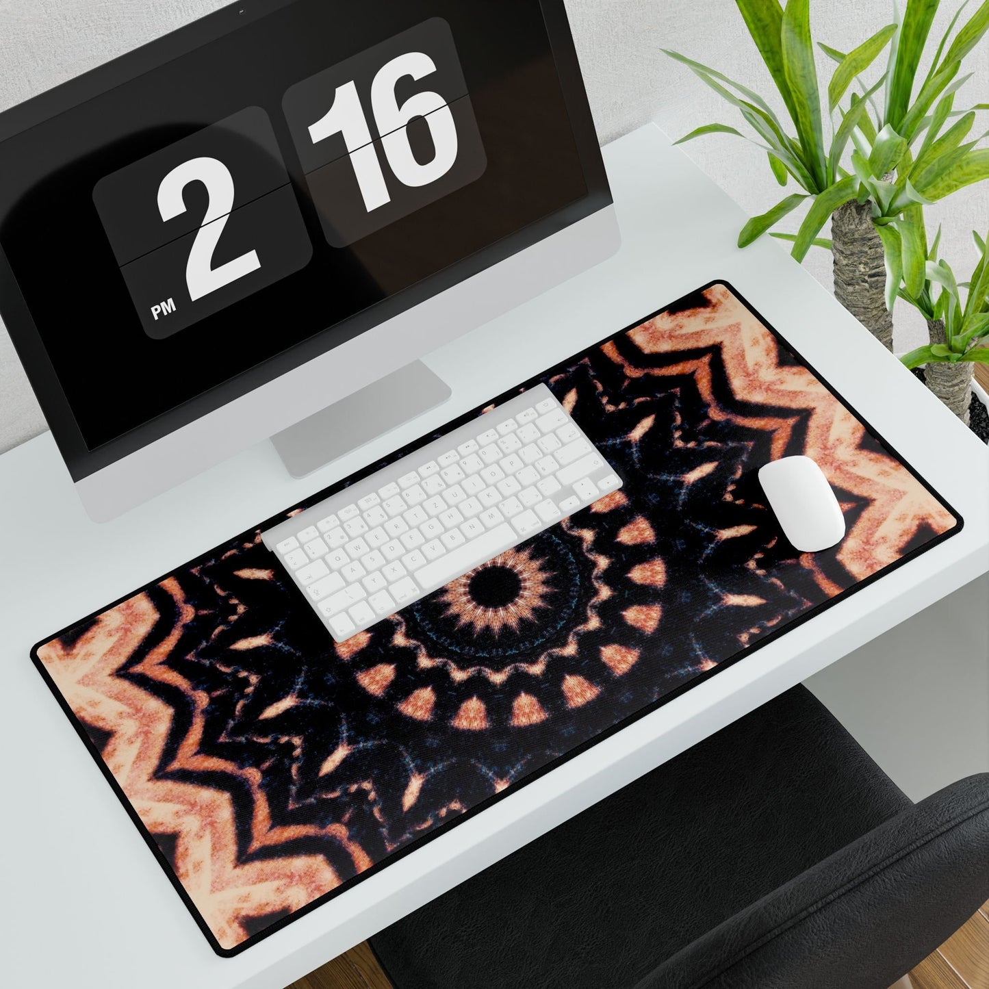 Kaleido47 Cymatic Desk Mat (TRIBAL)