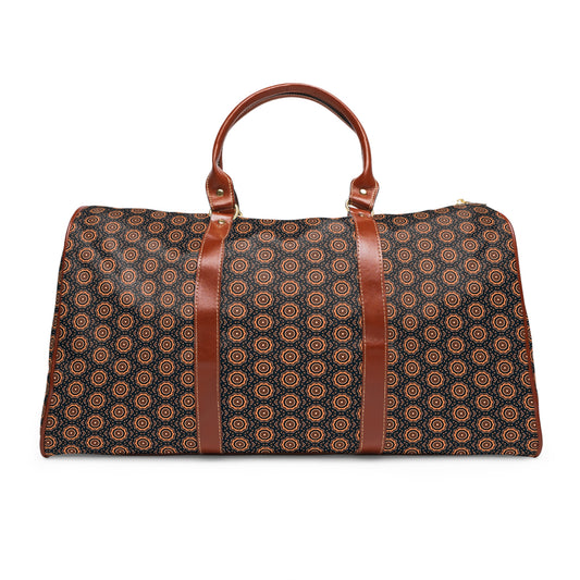 417 Cymatic Aop Waterproof Pu Travel Bag