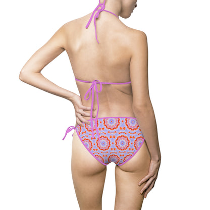 Women’s "NEBU" Cymatic AOP Bikini