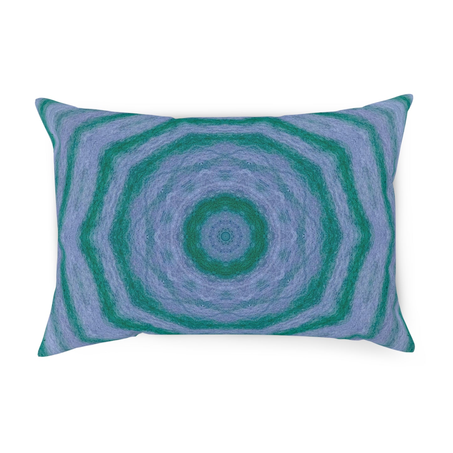 GR33N3RY Cymatic Print Cushion