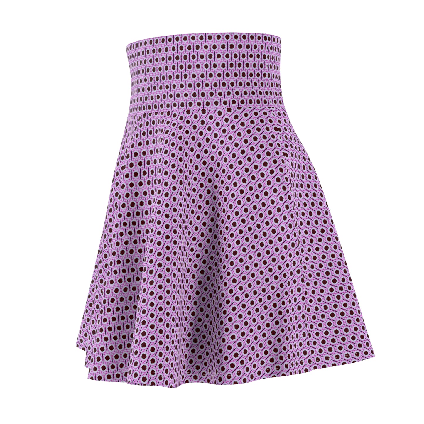 Women's Cymatic AOP Skater Skirt (VESI)