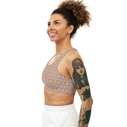 Women's Cymatic AOP Seamless Sports Bra (SOL)