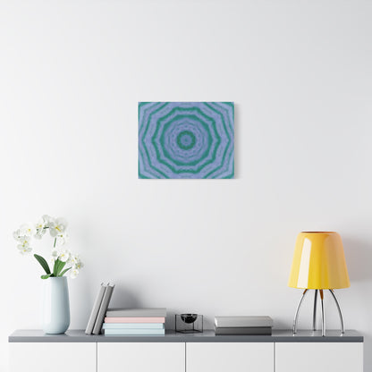 "GR33N3RY" Canvas Art Print - Stretched Matte 1.25" Gallery Wrap