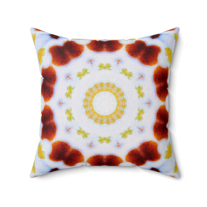 "MOSAIC" Cymatic Print Square Cushion