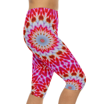 Women's "COM.PL3X" Capri Leggings