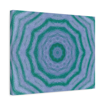"GR33N3RY" Canvas Art Print - Stretched Matte 1.25" Gallery Wrap