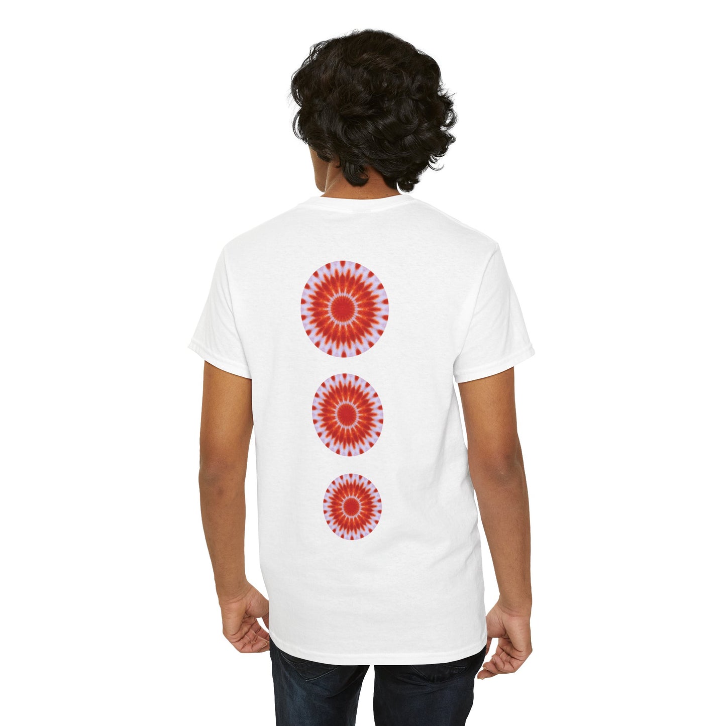 Men's 3ETD Cymatic Print T Shirt (SACRAL-2)