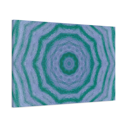 "GR33N3RY" Canvas Art Print - Stretched Matte 1.25" Gallery Wrap