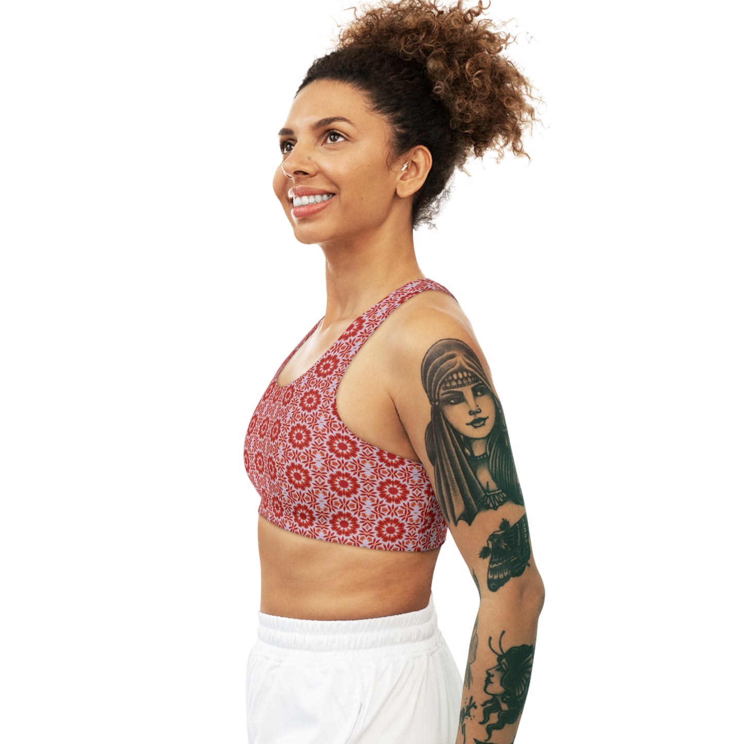 Women's Cymatic AOP Seamless Sports Bra (SACRAL)