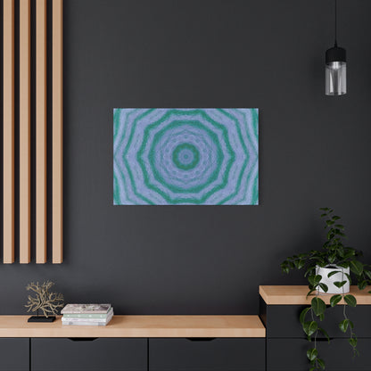 "GR33N3RY" Canvas Art Print - Stretched Matte 1.25" Gallery Wrap