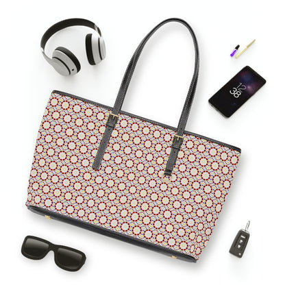 MOSAIC Cymatic Aop Pu Leather Shoulder Bag